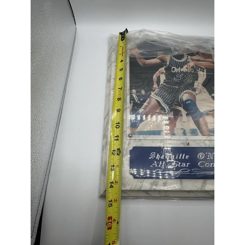 Shaquille O'Neal Plaque All Star Center 15x12 Photograph Picture Orlando Magic